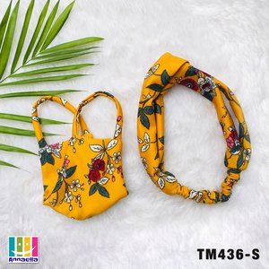 Annaella Headband / Turban & Face Mask Set, TM436S